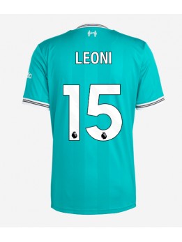 Billige Liverpool Giovanni Leoni #15 Tredjedrakt 2025-26 Kortermet